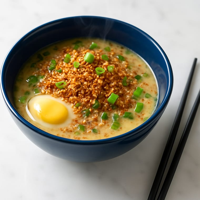NYC BEC Ramen (Velveeta + Sous Vide Egg)