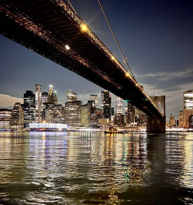 Blue Hour Under the Bridge